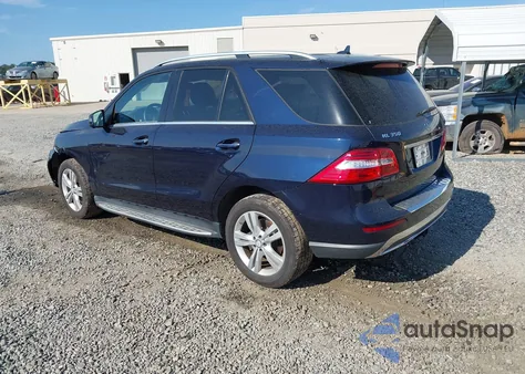 2014 Mercedes-Benz Ml 350 4Matic из США, поврежденный, VIN 4JGDA5HB0EA397904